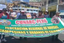 RONDAS CAMPESINAS DEL PERÚ PARTICIPARÁN EN MOVILIZACIÓN NACIONAL «LA TOMA DE LIMA»