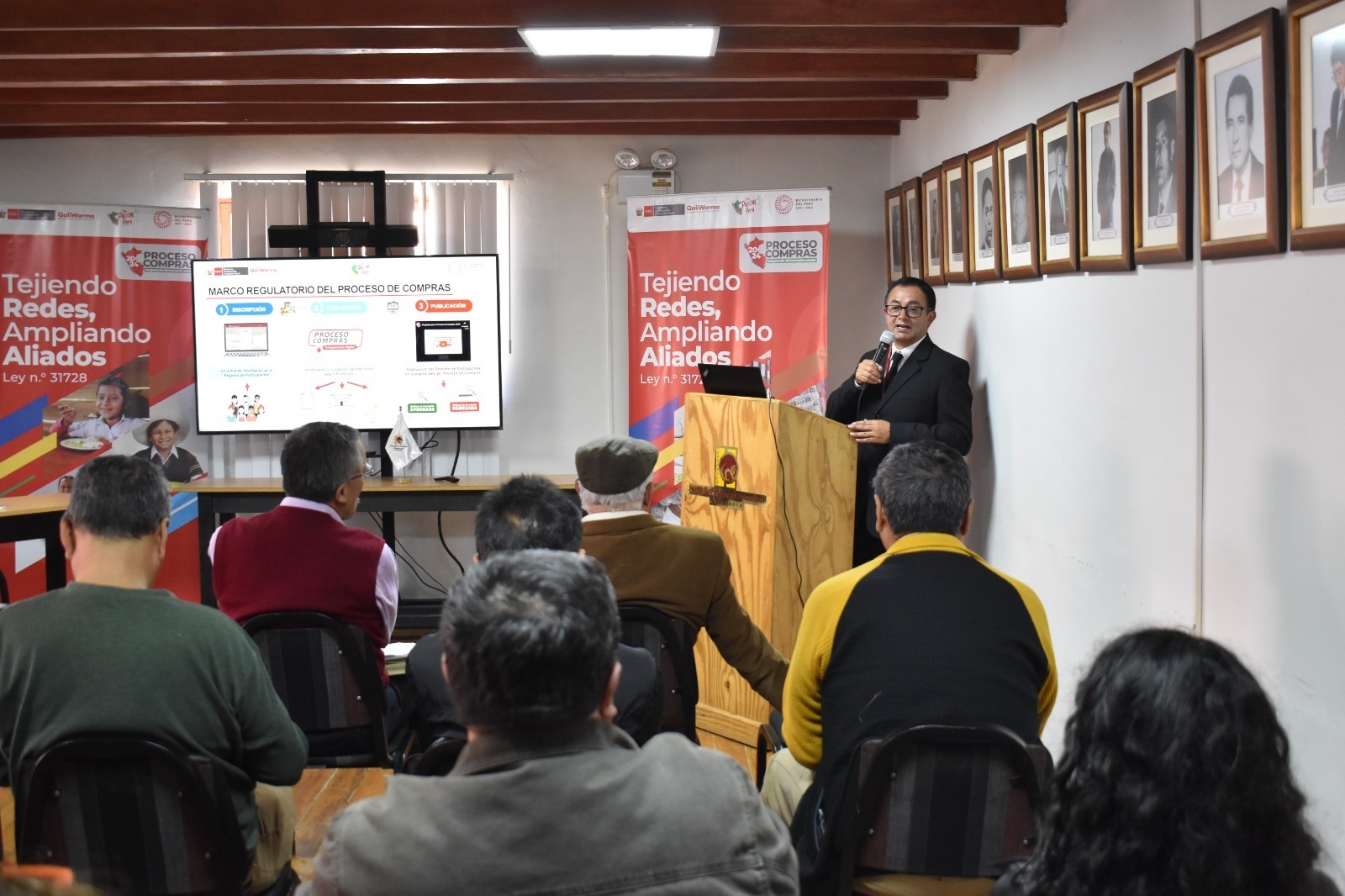 Modelo de cogestión de Qali Warma se presentó a empresarios y potenciales postores en Cajamarca