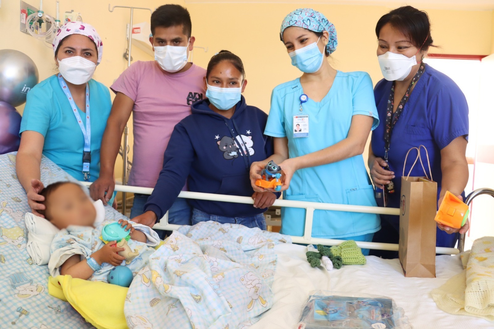 3 niños salvan la vida al ser operados del corazón en el Hospital de Cajamarca